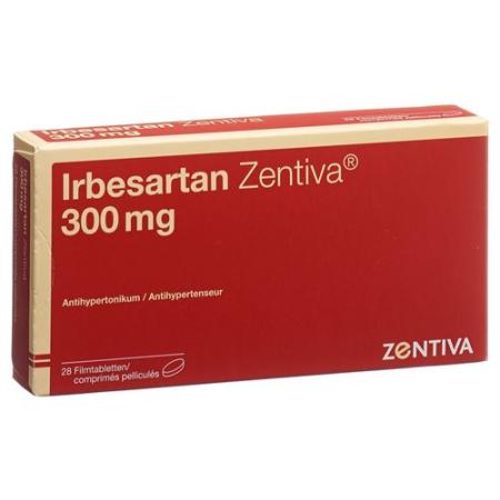 Irbesartan Zentiva Filmtabl 300 mg 28 pcs - PrimeCare Global