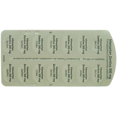Irbesartan Zentiva Filmtabl 300 mg 98 pcs - PrimeCare Global