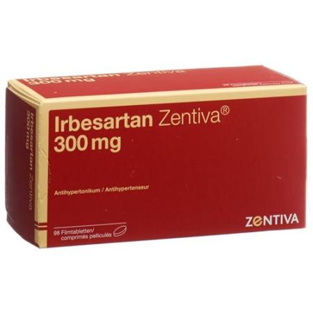 Irbesartan Zentiva Filmtabl 300 mg 98 pcs - PrimeCare Global