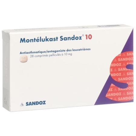 Montelukast Sandoz Filmtabl 10 mg 28 pcs - PrimeCare Global