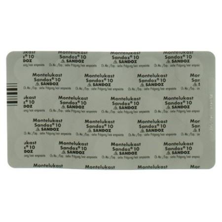 Montelukast Sandoz Filmtabl 10 mg 28 pcs - PrimeCare Global
