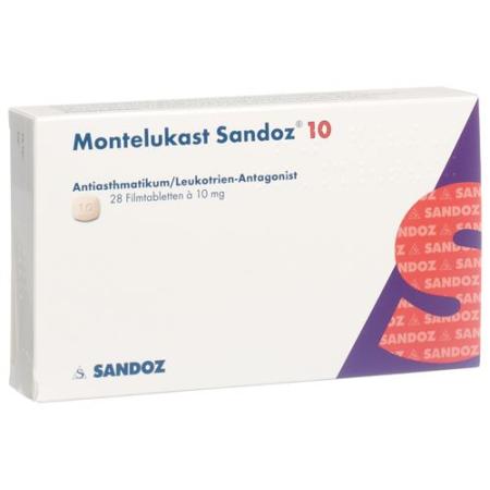 Montelukast Sandoz Filmtabl 10 mg 28 pcs - PrimeCare Global