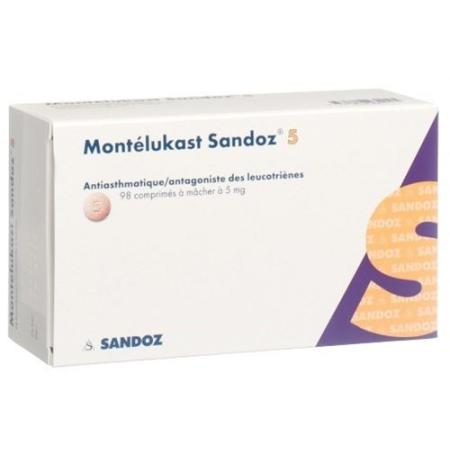 Montelukast Sandoz Kautabl 5 mg 98 pcs - PrimeCare Global