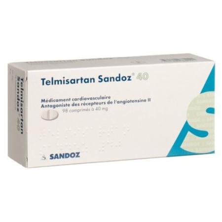 Telmisartan Sandoz Tabl 40 mg 98 pcs - PrimeCare Global