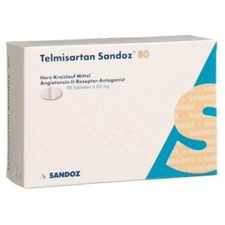 Telmisartan Sandoz Tabl 80 mg 98 pcs - PrimeCare Global