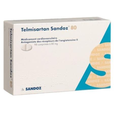 Telmisartan Sandoz Tabl 80 mg 98 pcs - PrimeCare Global