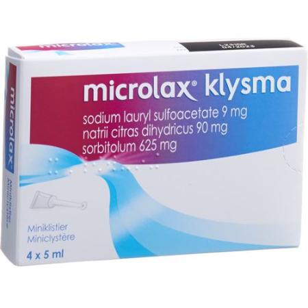 Microlax Klist 4 tube 5ml - PrimeCare Global