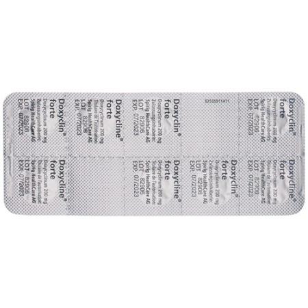 Doxyclin forte Tabl 200 mg 8 pcs - PrimeCare Global