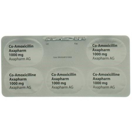 CO Amoxicillin Axapharm 1000 mg 12 filmtablets - PrimeCare Global