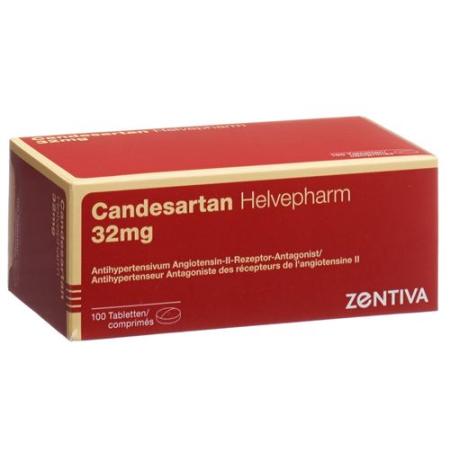 Candesartan Helvepharm Tabl 32 mg 100 pcs - PrimeCare Global