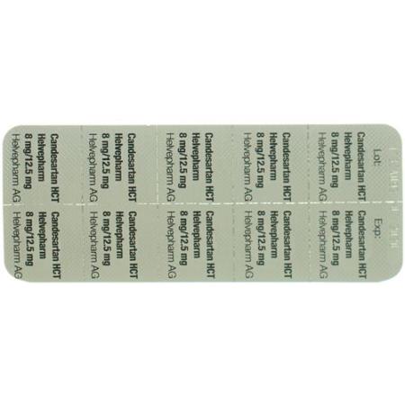 Candesartan HCT Helvepharm Tabl 8/12.5mg 30 pcs - PrimeCare Global