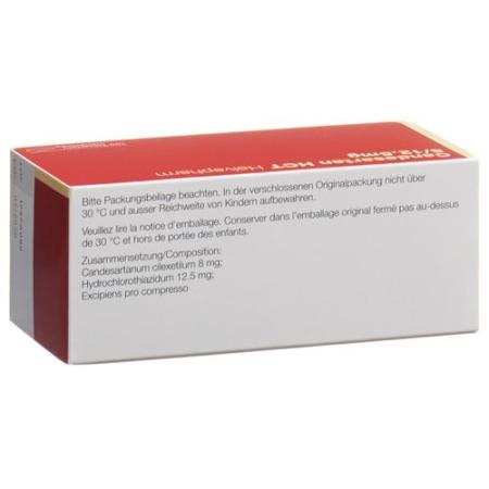 Candesartan HCT Helvepharm Tabl 8/12.5mg 100 pcs - PrimeCare Global