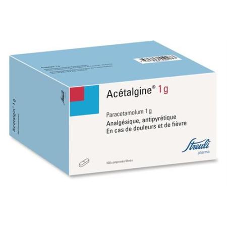Acetalgin film tablet 1 g 100 pcs - PrimeCare Global