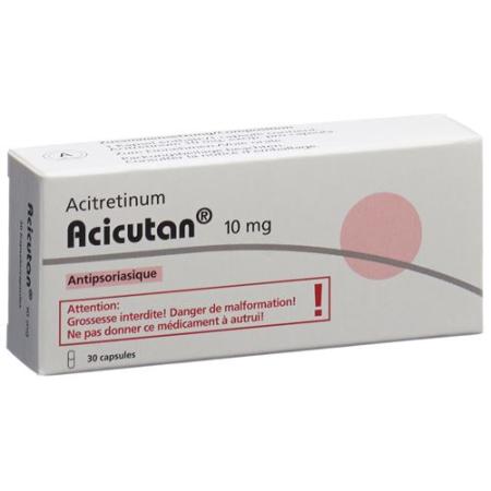 Acicutan Kaps 10 mg 30 pcs - PrimeCare Global