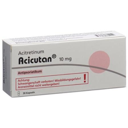 Acicutan Kaps 10 mg 30 pcs - PrimeCare Global