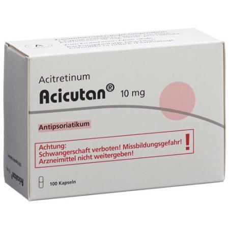 Acicutan Caps 10 mg 100 pcs - PrimeCare Global