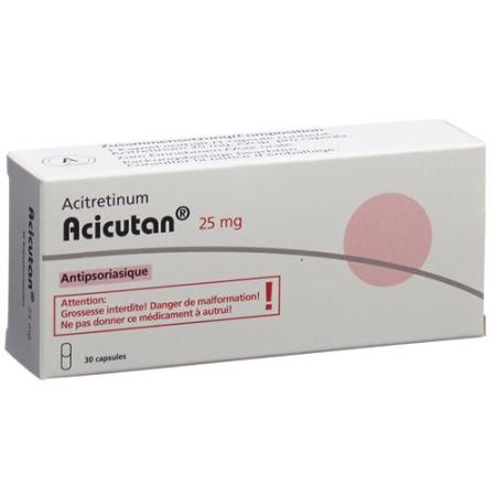 Acicutan Kaps 25 mg 30 pcs - PrimeCare Global