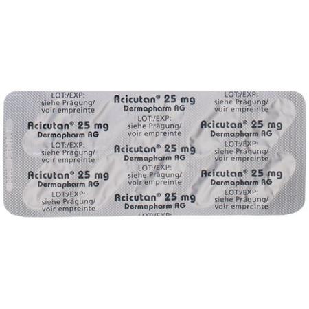 Acicutan Caps 25 mg 100 pcs - PrimeCare Global
