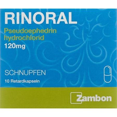 Rinoral Ret capsules 120 mg 10 pcs - PrimeCare Global
