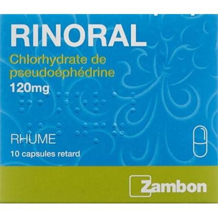Rinoral Ret capsules 120 mg 10 pcs - PrimeCare Global