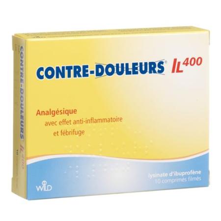 Contra Pain IL Filmtablet 400 mg 10 pcs - PrimeCare Global