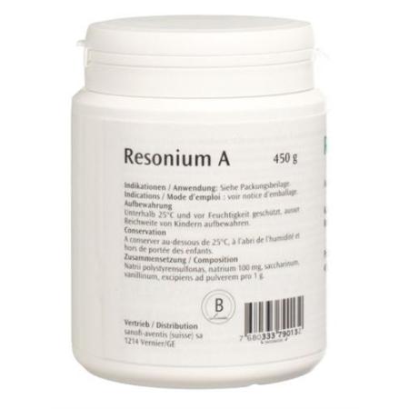 Resonium A Plv Ds 450g - PrimeCare Global