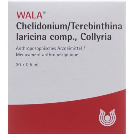Wala Chelidonium/Terebinthina laricina comp. Gtt Opht 30 x 0.5 m - PrimeCare Global
