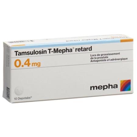 Tamsulosin T-Mepha retard Depotabs 0.4 mg 30 pcs - PrimeCare Global