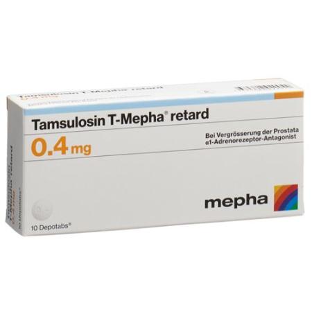 Tamsulosin T-Mepha retard Depotabs 0.4 mg 100 pcs - PrimeCare Global