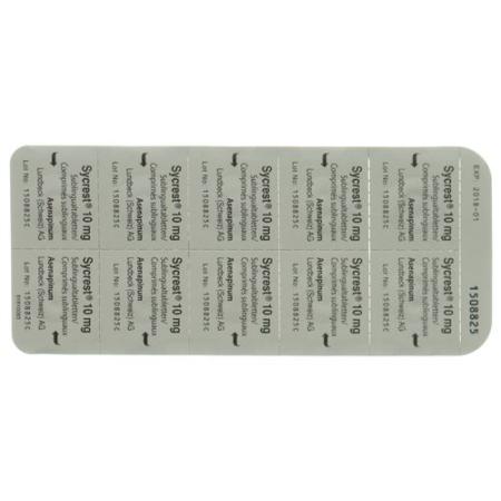 Sycrest Subling Tabl 10 mg 60 pcs - PrimeCare Global