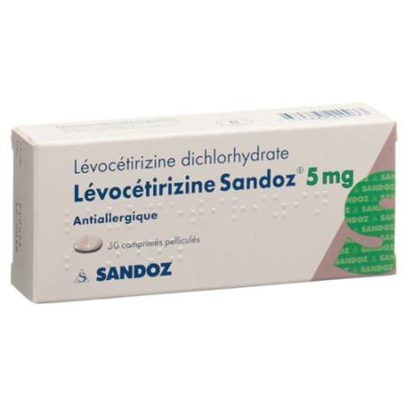 Levocetirizin Sandoz film tablets 5 mg 50 pcs - PrimeCare Global