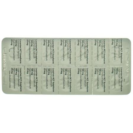 Losartan HCT Axapharm Filmtabl 100/25mg 28 pcs - PrimeCare Global