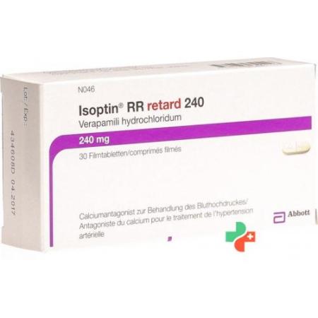 Isoptin RR retard Ret Filmtabl 240 mg 30 pcs - PrimeCare Global