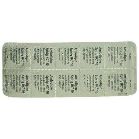 Amlodipine Spirig HC Tabl 10 mg 30 pcs - PrimeCare Global