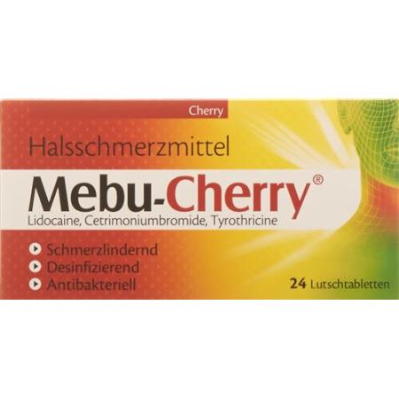 Mebu-cherry lozenges 24 pcs - PrimeCare Global