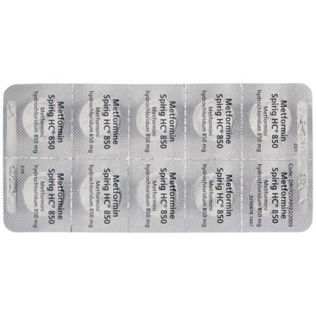 Metformin Spirig HC Filmtabl 850 mg 30 pcs - PrimeCare Global