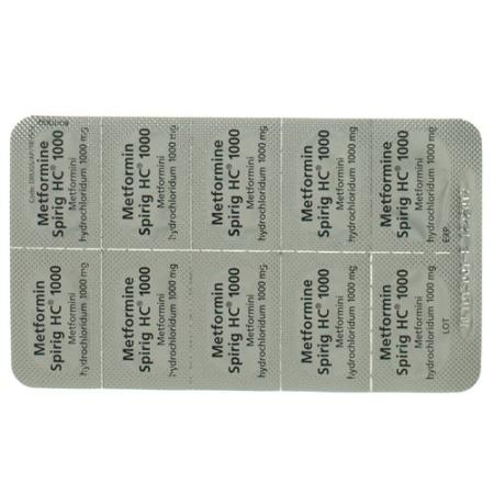 Metformin Spirig HC Filmtabl 1000 mg 120 pcs - PrimeCare Global