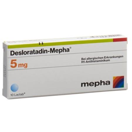 Desloratadin-Mepha Lactab 5 mg 30 pcs - PrimeCare Global