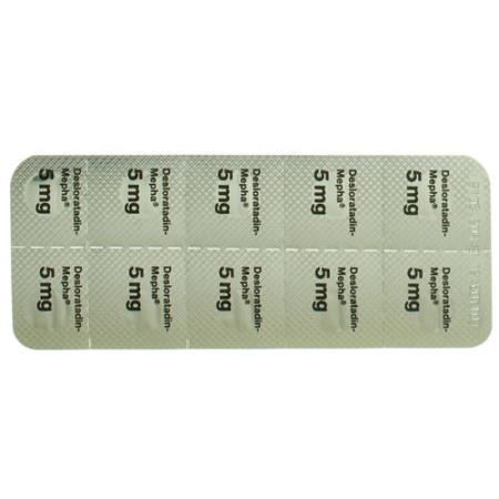 Desloratadin-Mepha Lactab 5 mg 30 pcs - PrimeCare Global