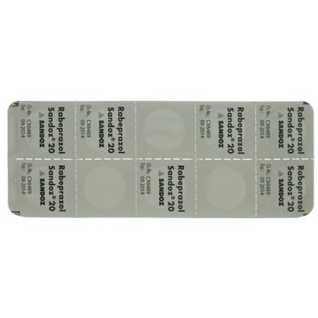 Rabeprazol Sandoz Filmtabl 20 mg 7 pcs - PrimeCare Global