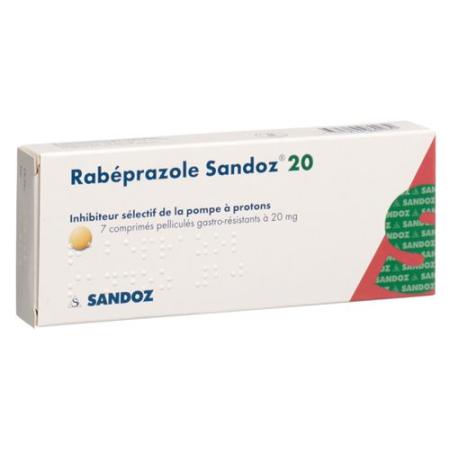 Rabeprazol Sandoz Filmtabl 20 mg 7 pcs - PrimeCare Global