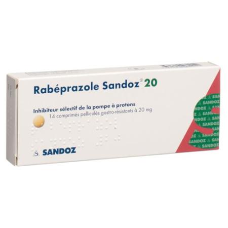 Rabeprazol Sandoz Filmtabl 20 mg 14 pcs - PrimeCare Global