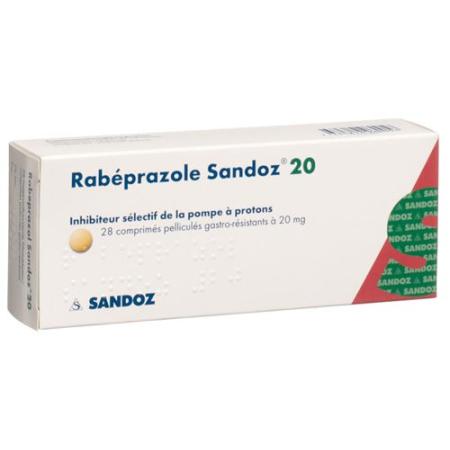 Rabeprazol Sandoz Filmtabl 20 mg 28 pcs - PrimeCare Global