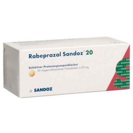 Rabeprazol Sandoz Filmtabl 20 mg 56 pcs - PrimeCare Global