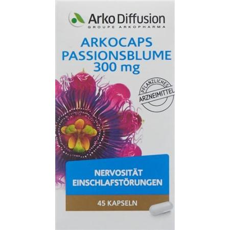 Arkocaps passion flower capsules 300 mg vegetable 45 pcs - PrimeCare Global