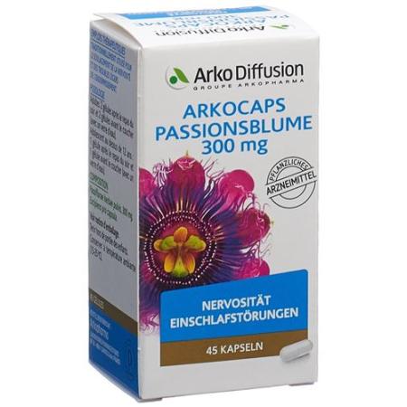 Arkocaps passion flower capsules 300 mg vegetable 45 pcs - PrimeCare Global