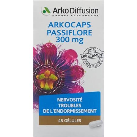 Arkocaps passion flower capsules 300 mg vegetable 45 pcs - PrimeCare Global