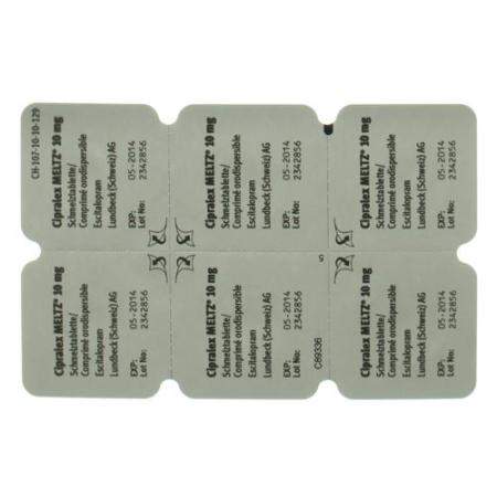 Cipralex Meltz 10 mg 30 Schmelz tablets - PrimeCare Global