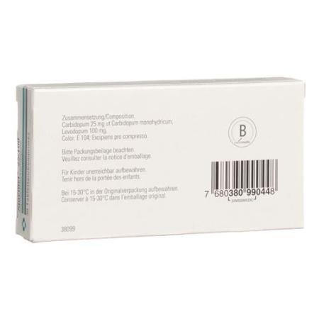 Sinemet 25 mg/100 mg 100 tablets - PrimeCare Global