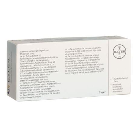 Eylea solution for intravitral injection Inj L&ouml;s 2 mg/0.05ml Dur - PrimeCare Global